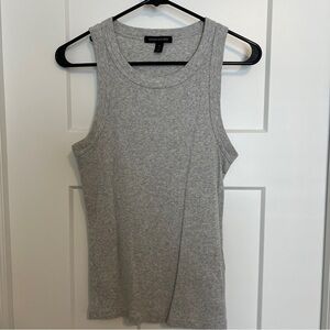 Banana Republic Gray Women's Tank Top size medium